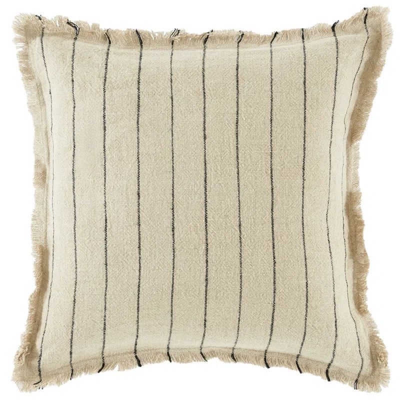 Carmelia 20X20 Pillow In Natural / Black | Wayfair North America