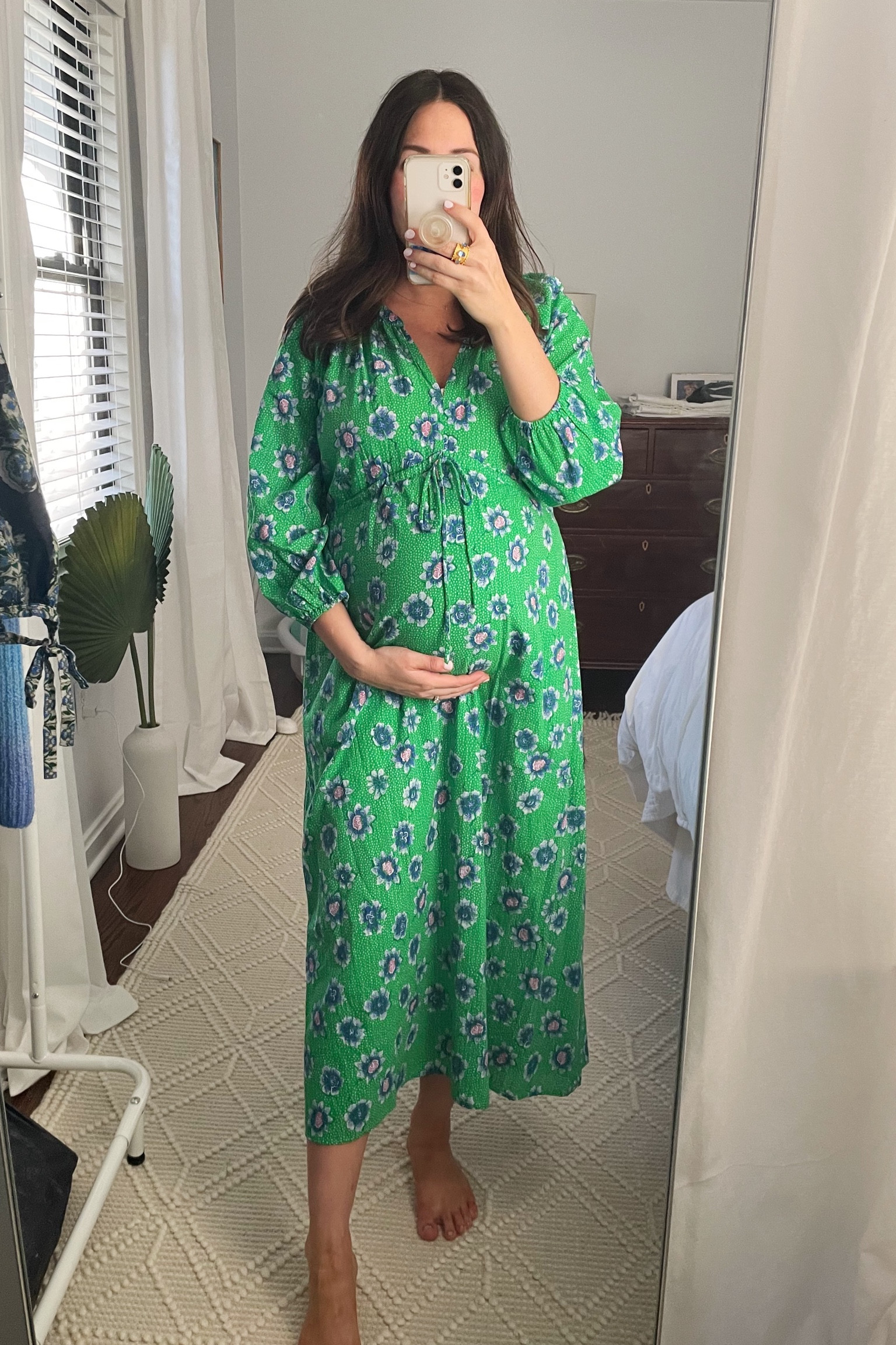 Spring outfits. Easter. Vacation Outfits. Easter dress. Maternity. Bump friendly. Spring. Spring dress. Spring outfit. Floral dress. Wearing size S at 33 weeks pregnant. LTKSeasonal. LTKbump. 

#LTKtravel #LTKSeasonal #LTKbump