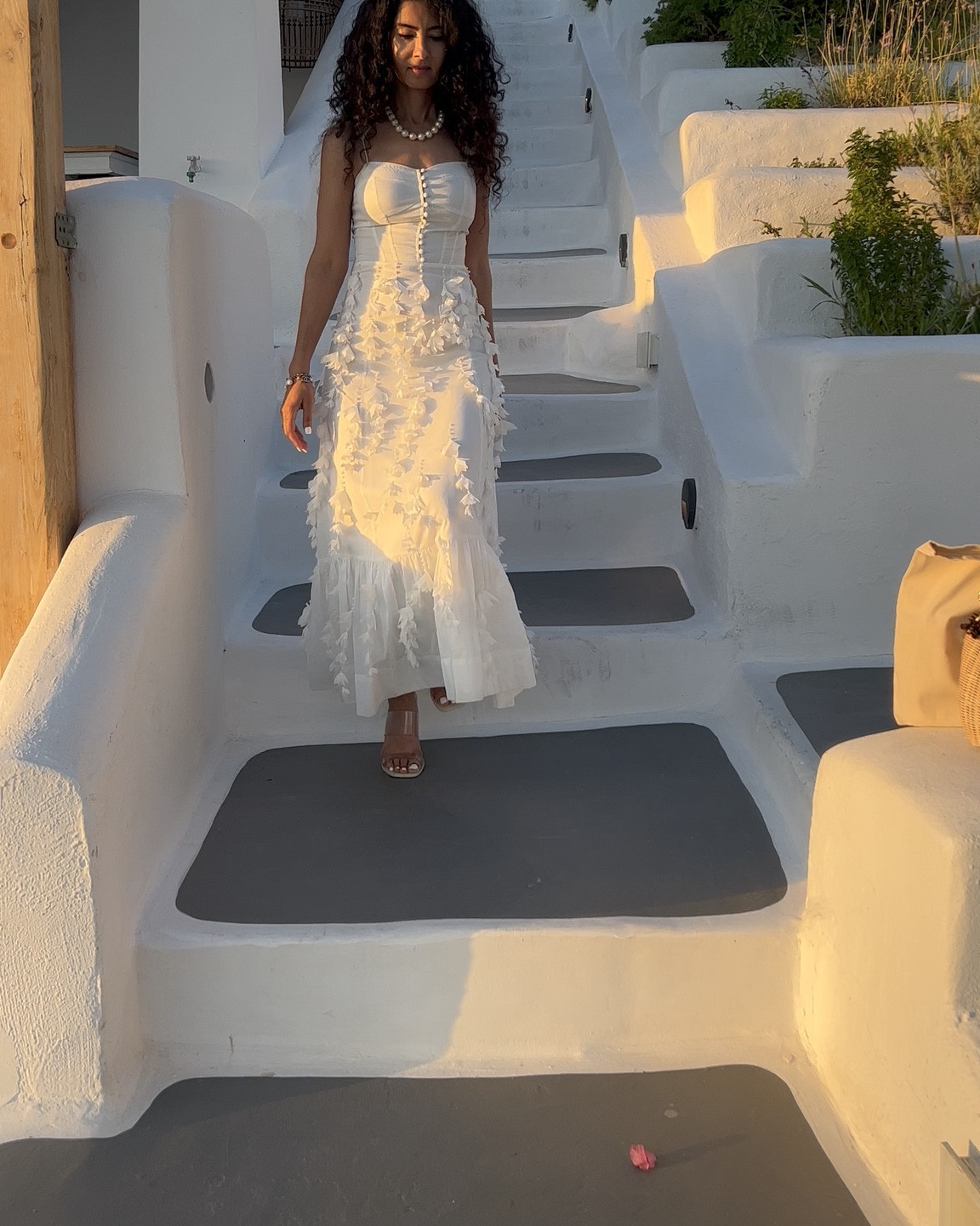 The perfect dress for a Mediterranean vacation #vacation #dress #whitedress

#LTKOver40 #LTKSaleAlert #LTKParties