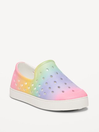 Perforated Slip-On Shoes for Toddler Girls (Partially Plant-Based) | Old Navy (US)