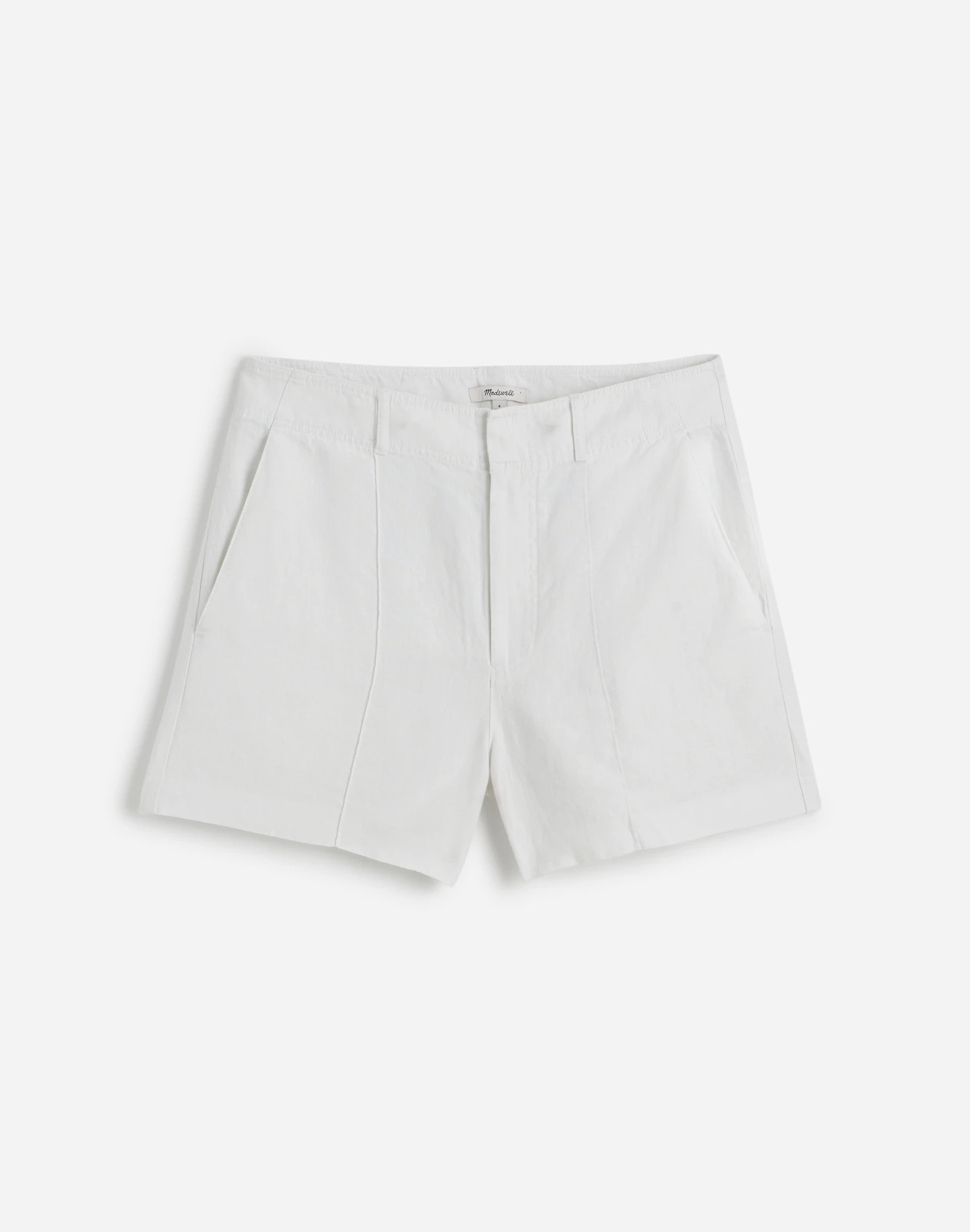 Pintucked Shorts in 100% Linen | Madewell | Madewell