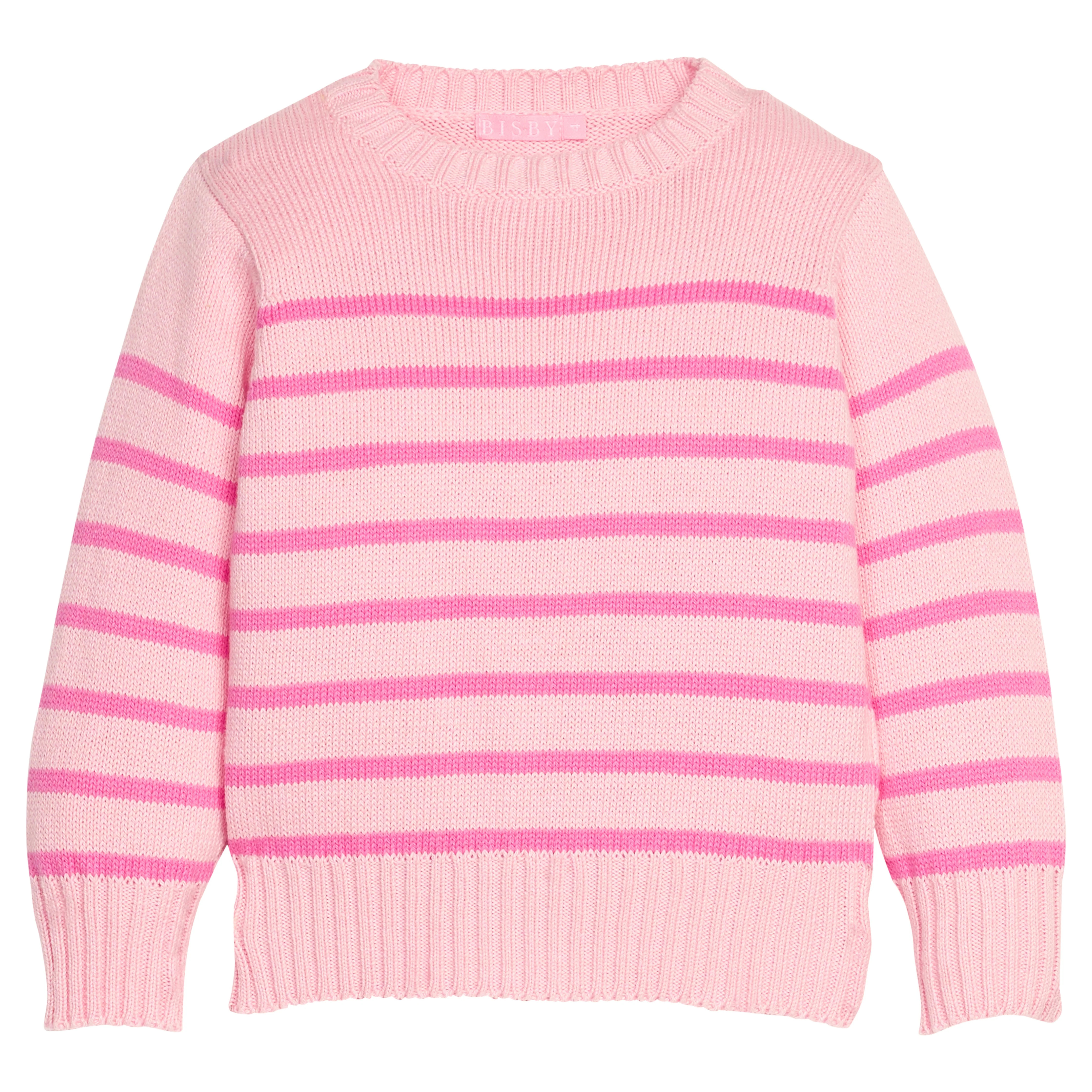 Striped Sweater - Pink | BISBY Kids