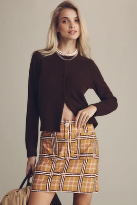 The Colette Mini Skirt by Maeve | Anthropologie (US)