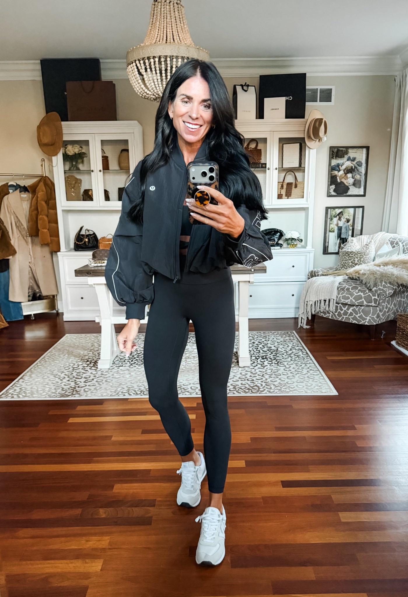 Jacket is perfect with leggings too
Small jacket medium top
4 leggings 

#LTKfitnessgoals #LTKootd #LTKActive