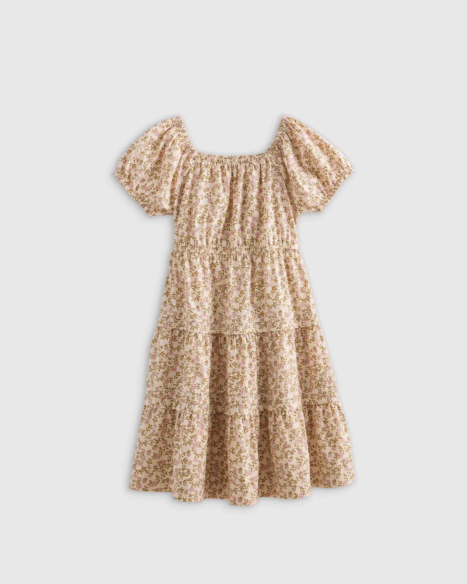 100% Organic Cotton Poplin Tiered Dress | Quince