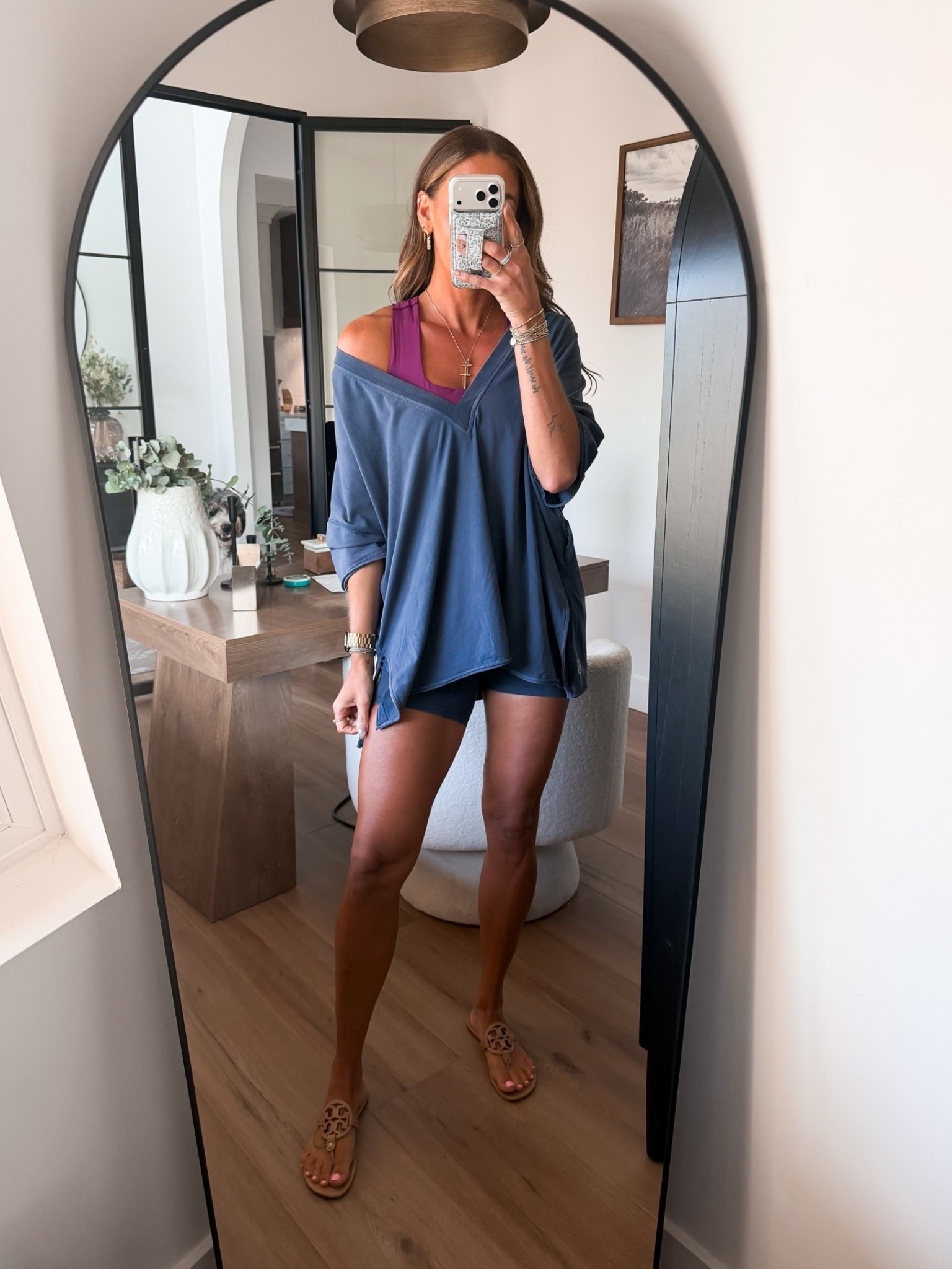 Today’s ootd! She’s comfy but still cute! This set is so cute and the material is amazing! I did a small & my tts in the sandals!

#LTKootd #LTKTall #LTKActive