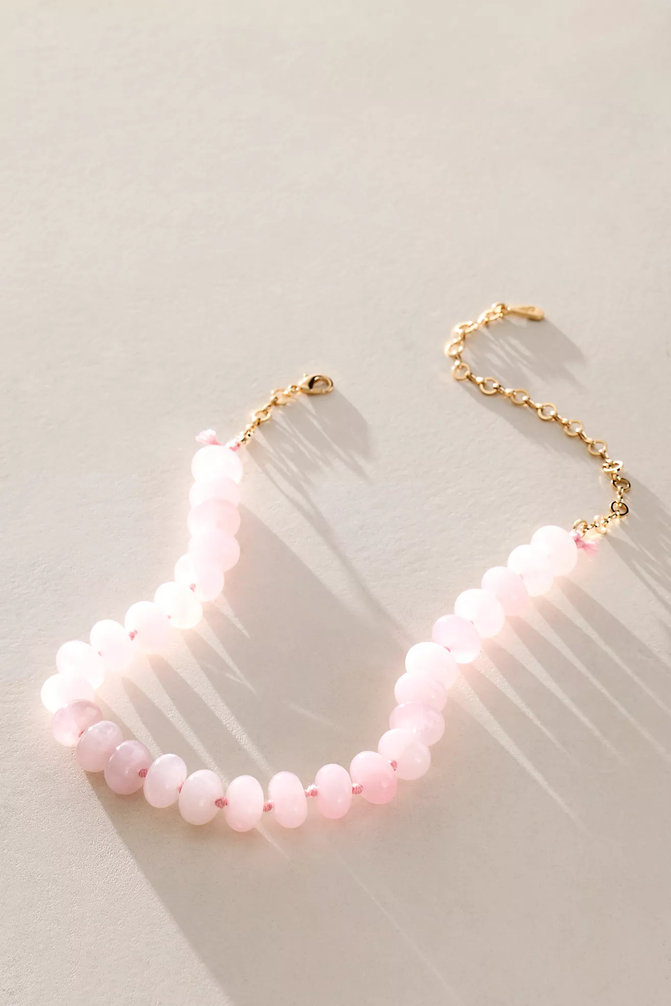 Sabina Semiprecious Beaded Stone Choker Necklace | Free People (Global - UK&FR Excluded)