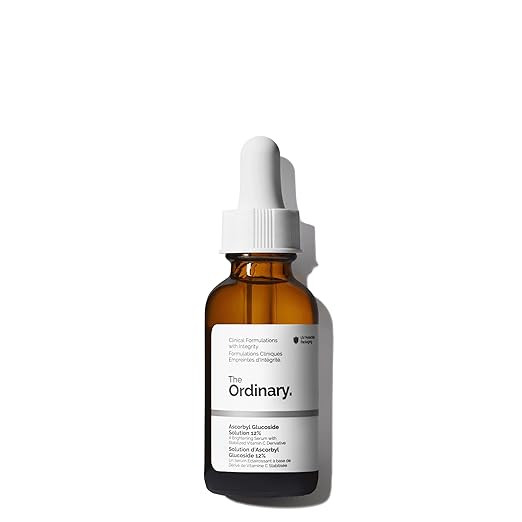 The Ordinary Ascorbyl Glucoside Solution 12%, Vitamin C Serum for Even Skin Tone and Antioxidant ... | Amazon (US)