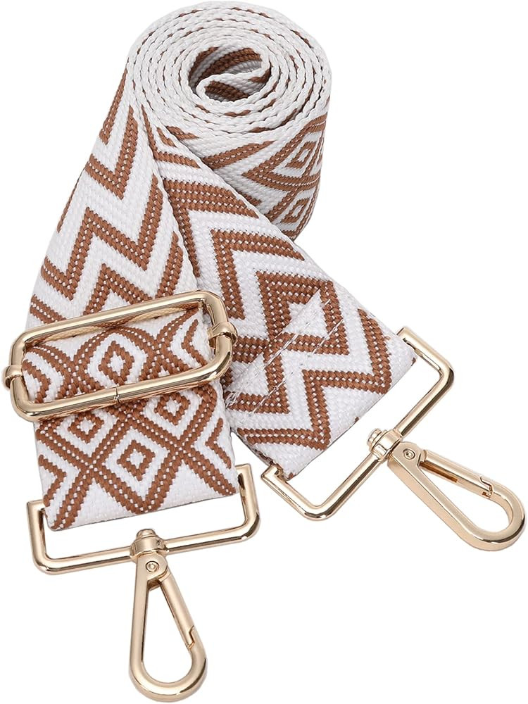 GINJKGO Purse Straps Replacement Crossbody - Adjustable Bag Strap for Purses, Wide Shoulder Strap... | Amazon (US)