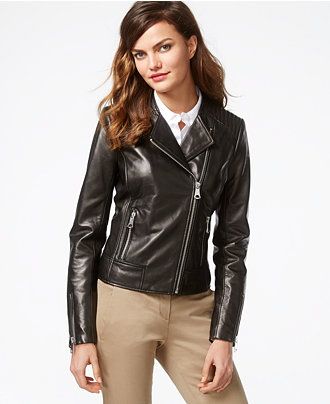 Marc New York Leather Moto Jacket | Macys (US)