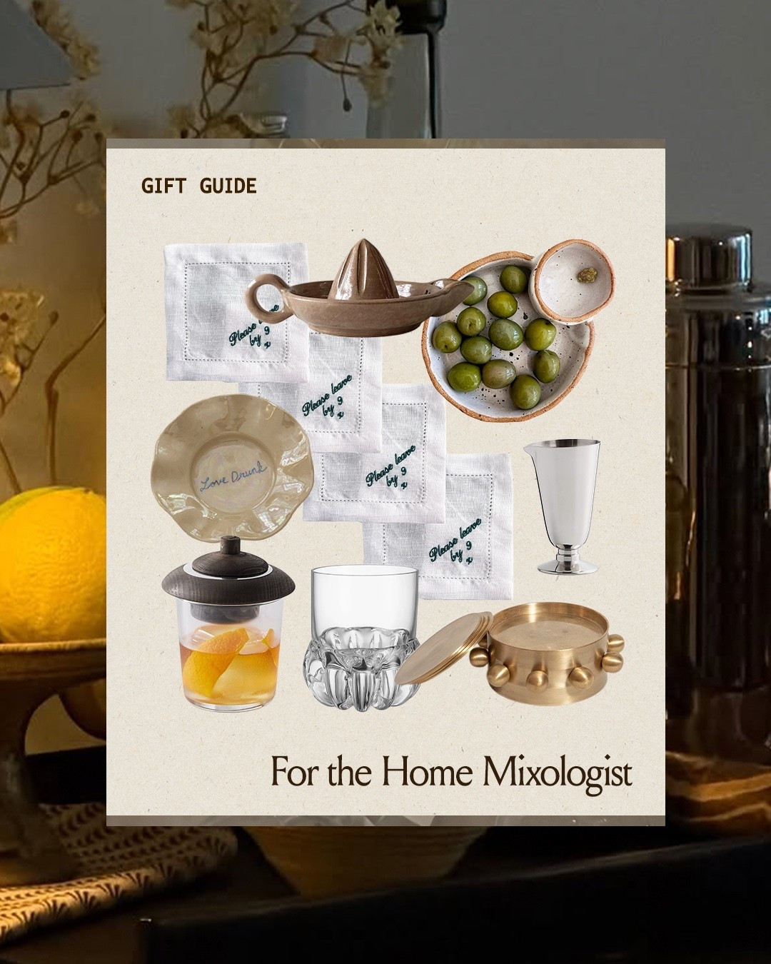 GIFT GUIDE: for the home mixologist 

#LTKGiftGuide