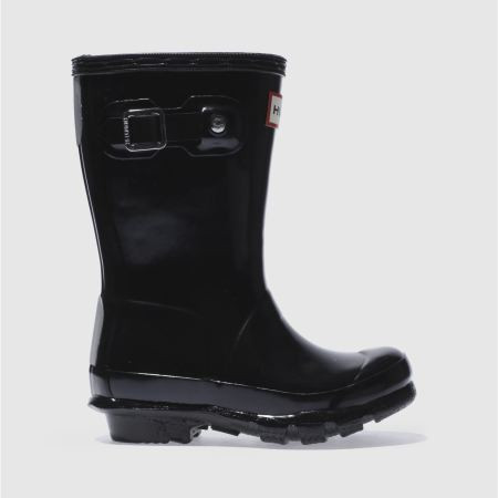 Kids Toddler Black HUNTER BOOTS Original Gloss Boots | schuh | Schuh
