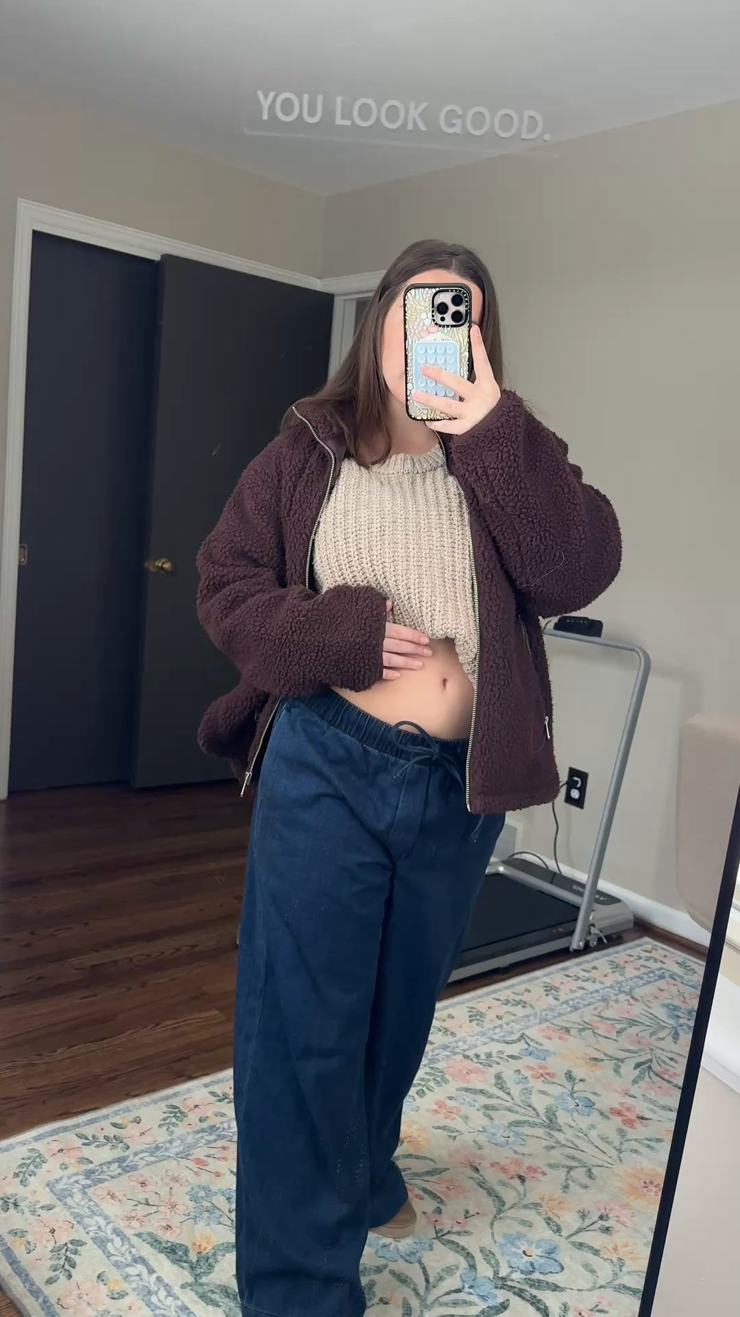 14 weeks pregnant and these American Eagle jeans are my current go-to.
So comfortable, lots of stretch, and only $41 — an easy alternative to pricier stretchy waist jeans. Not maternity, just sized up, and perfect for pregnancy or everyday comfort.

#LTKootd #LTKBump