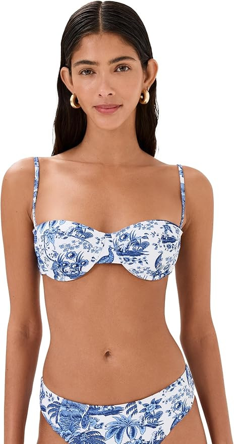 STAUD Women's Jo Balconette Bikini Top | Amazon (US)