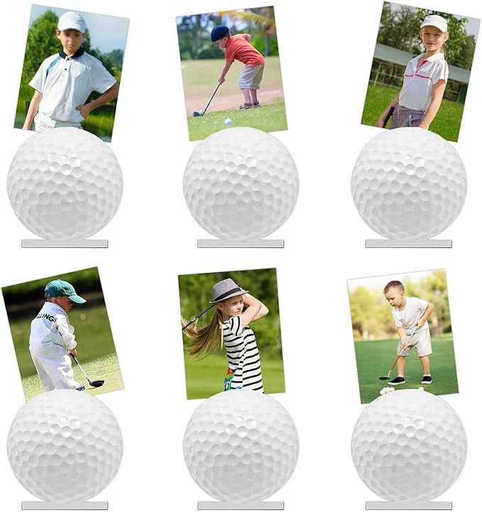 16Pcs Golf Photo Stand Golf Party Decorations Table Number Card Place Holder Sticky Note Holder H... | Amazon (US)