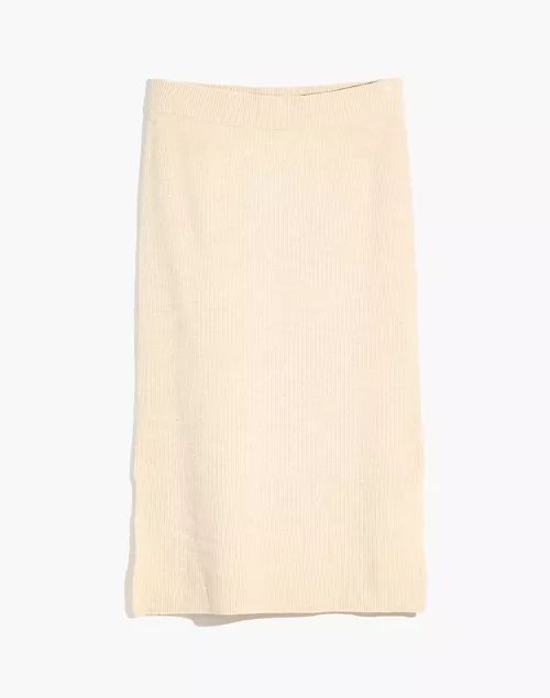 Birchmoor Midi Sweater Skirt | Madewell