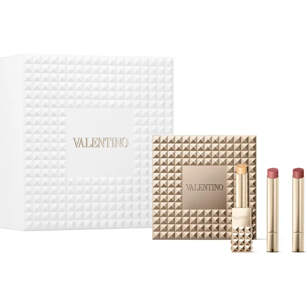 Spike Valentino Buttery Matte Refillable Lipstick Trio & Clutch $108 Value at Nordstrom | Nordstrom