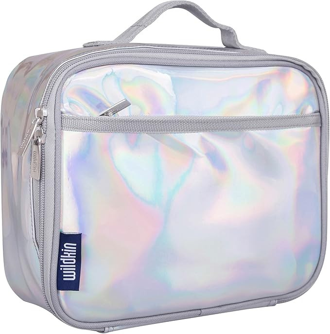 Wildkin Kids Insulated Lunch Box – Durable and Reusable for School & Travel - Holographic | Amazon (US)