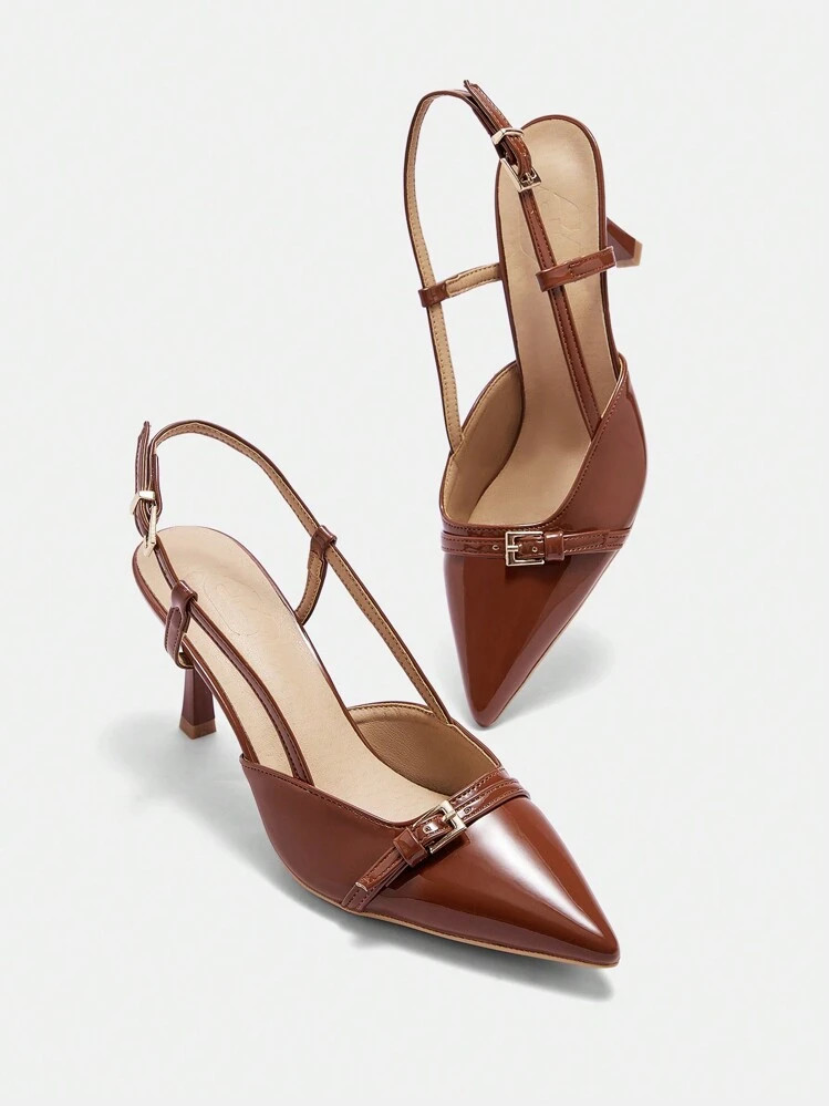 Women's High Heel Pumps - Pointed Toe, Sexy Stiletto, Outdoor/Commuting, Red Party/Banquet Shoes Spring Shoes Spring Break Easter | SHEIN