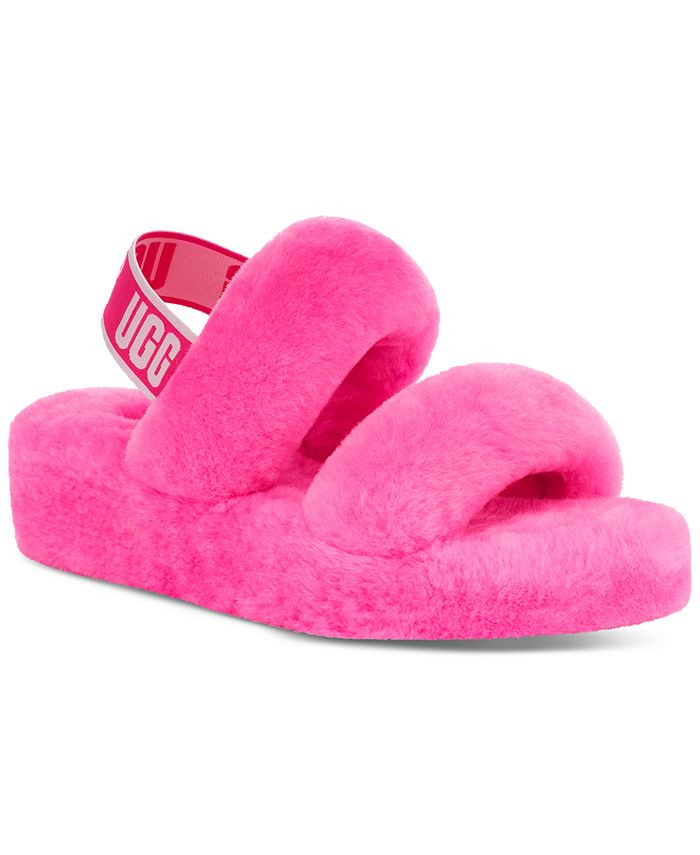 UGG® Women's Oh Yeah Slide Slippers & Reviews - Slippers - Shoes - Macy's | Macys (US)