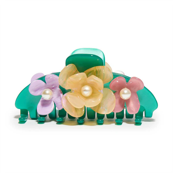 PRIMAVESI PASTEL THE MET X LELE KLIMT BOUQUET CLAW CLIP | LELE SADOUGHI