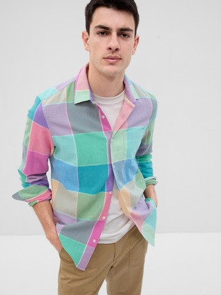 Linen-Cotton Shirt | Gap (US)