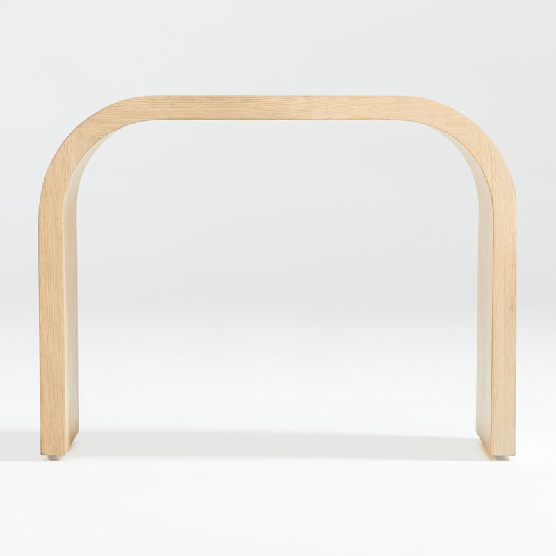 Happy Natural Bunching Table | Crate and Barrel | Crate & Barrel