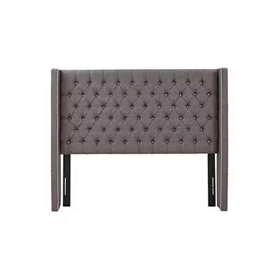 Dark Gray Lucy Tufted Queen Headboard | Kirkland's Home