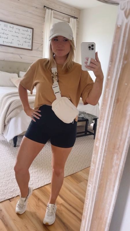 Living in this outfit lately!! So cute and comfy! 


All TTS: medium top
Medium shorts 
5 ft
139 lbs 


Athlesiure wear,  causal outfit, biker shorts, belt bag, lululemon , hat, on cloud shoes, sneakers, tennis shoes, target, amazon, workout fit, under 20

#LTKunder50 #LTKitbag #LTKfit