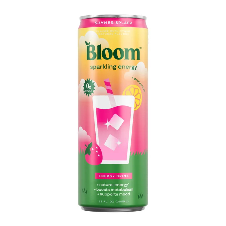 Bloom Sparkling Energy Drink, Summer Splash, 12 fl oz Single Can | Walmart (US)