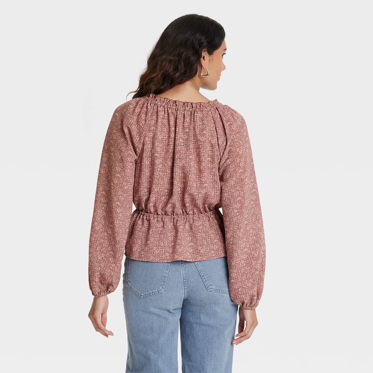 Women's Balloon Long Sleeve Blouse - Universal Thread™ | Target