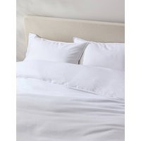 M&S Collection Pure Linen Bedding Set - DBL - White, Silver Grey,Navy,Chestnut,Natural,Chambray,Clay,Khaki,White | Marks & Spencer (UK)
