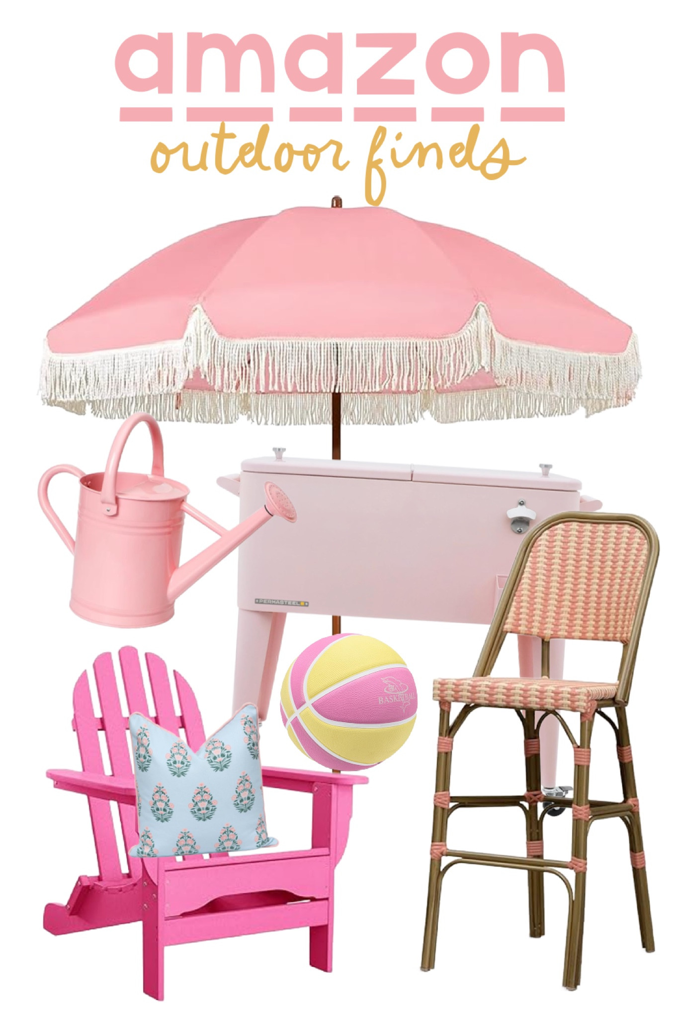 Amazon pink outdoor finds 💕 #amazon #amazonfinds #outdoor 

#LTKSeasonal #LTKFindsUnder50 #LTKHome