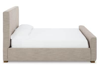 Dakmore King Upholstered Bed | Ashley HomeStore Canada