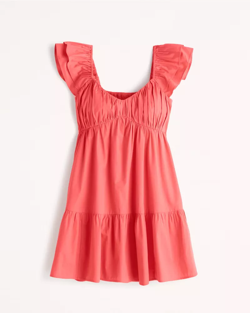 Ruched V-Neck Dress, Spring … curated on LTK