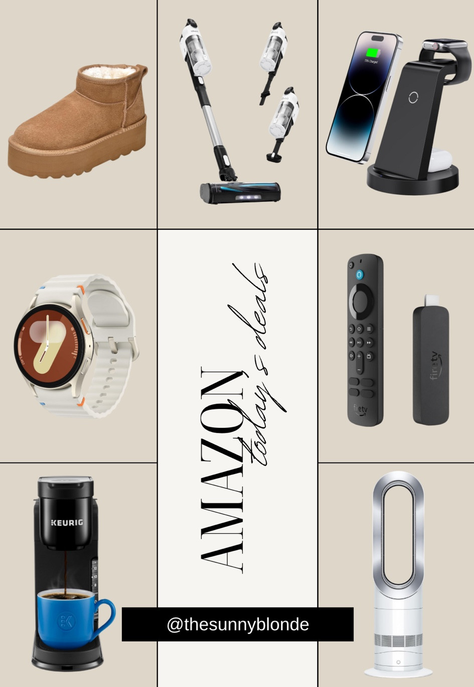 Here are today’s Amazon deals — everything from electronics to home finds! 


Amazon finds, daily deals, smart watch, firestick, vacuum, shoes, Amazon deals, home finds

#LTKGiftGuide #LTKHome #LTKSaleAlert