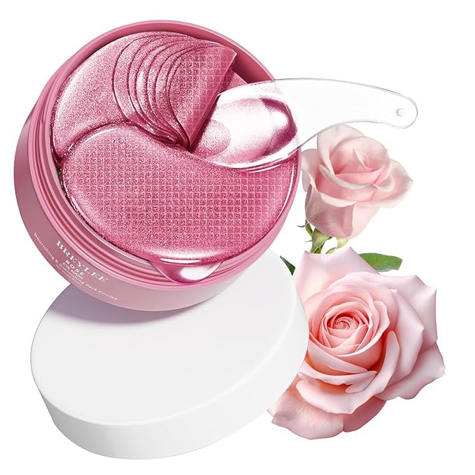 BREYLEE Flamingo Pink Eye Mask–60 Pcs-Puffy Eyes and Dark Circles Treatments–Look Younger and... | Amazon (US)
