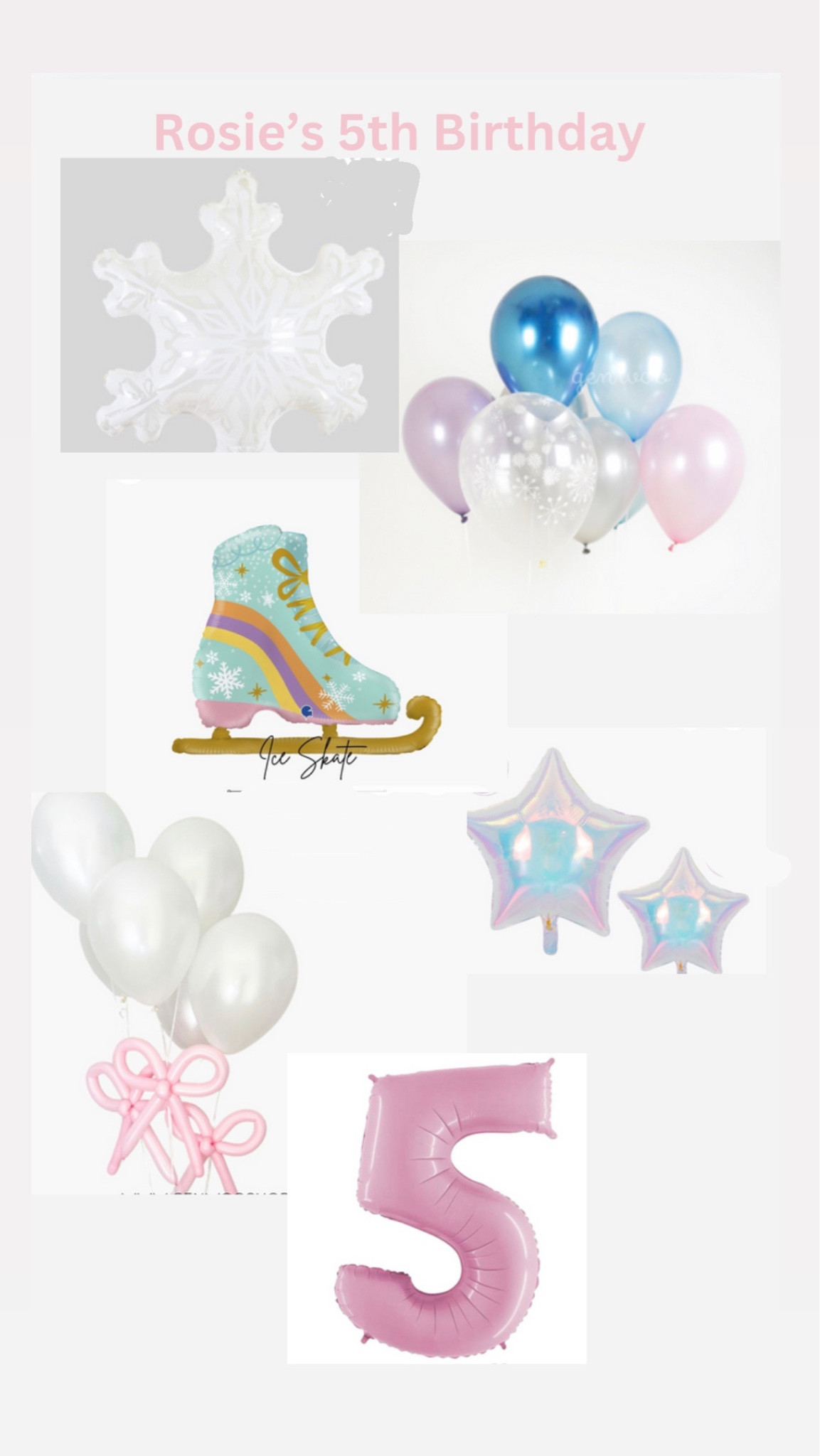 Ice skating pink and blue birthday party! 

#LTKParties #LTKKids