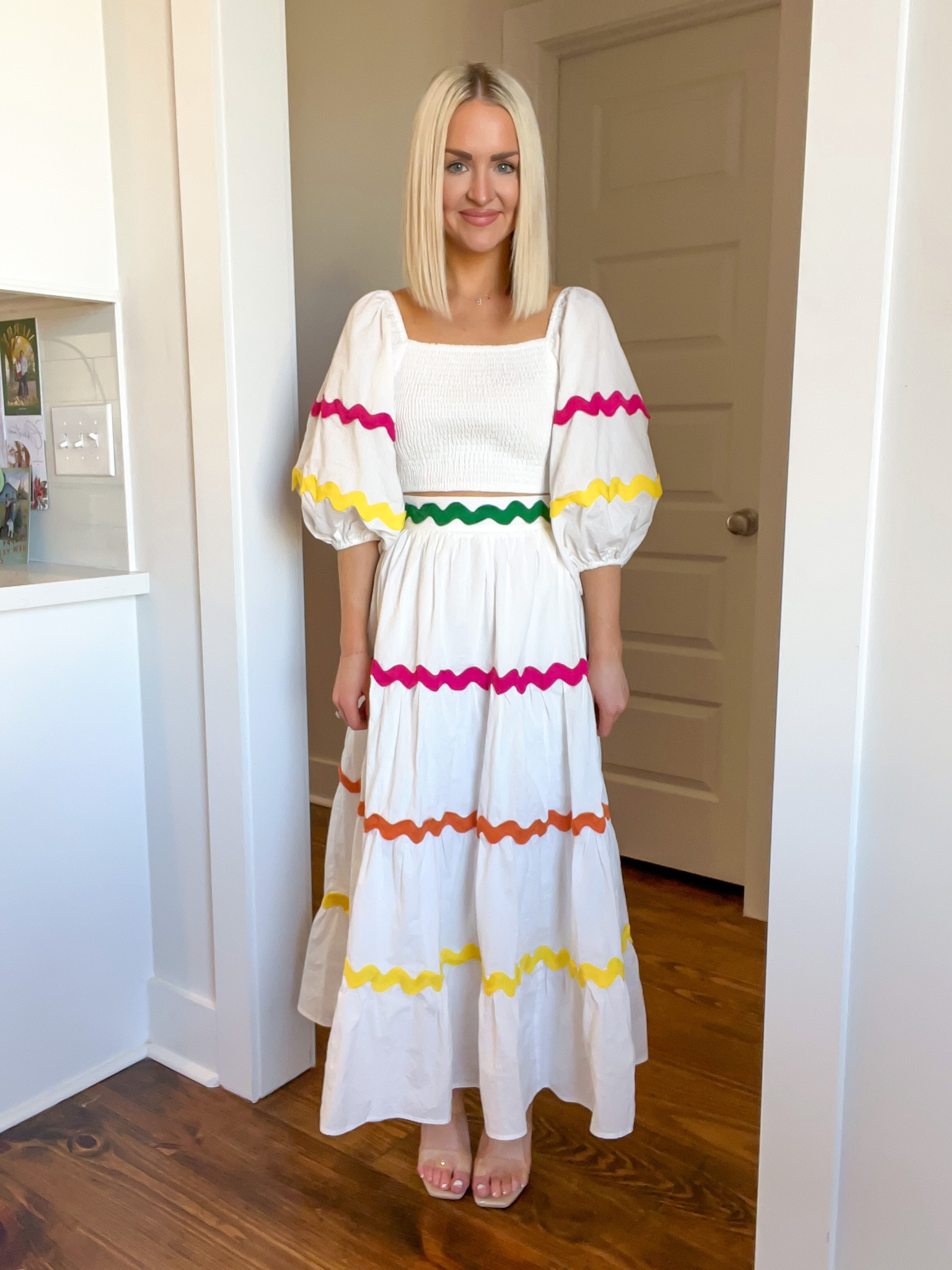 Cinco de Mayo outfit / bridal shower outfit / vacation style / two piece set / summer set / ricrac trim 
Size: XS in both 

#LTKstyletip #LTKFind #LTKSeasonal