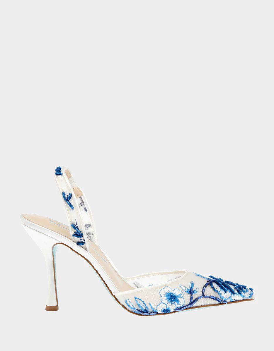 PATCH BLUE FLORAL | Betsey Johnson