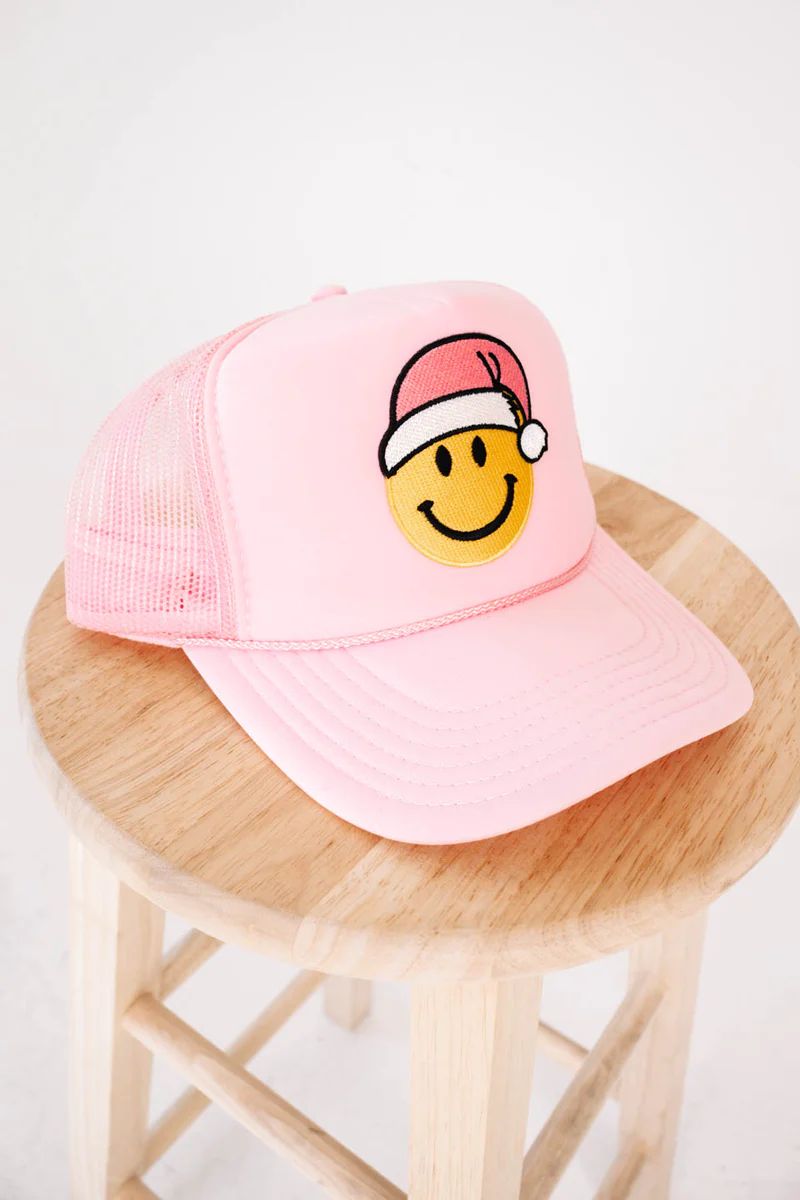 Happiest Time Of Year Hat - Pink | The Impeccable Pig