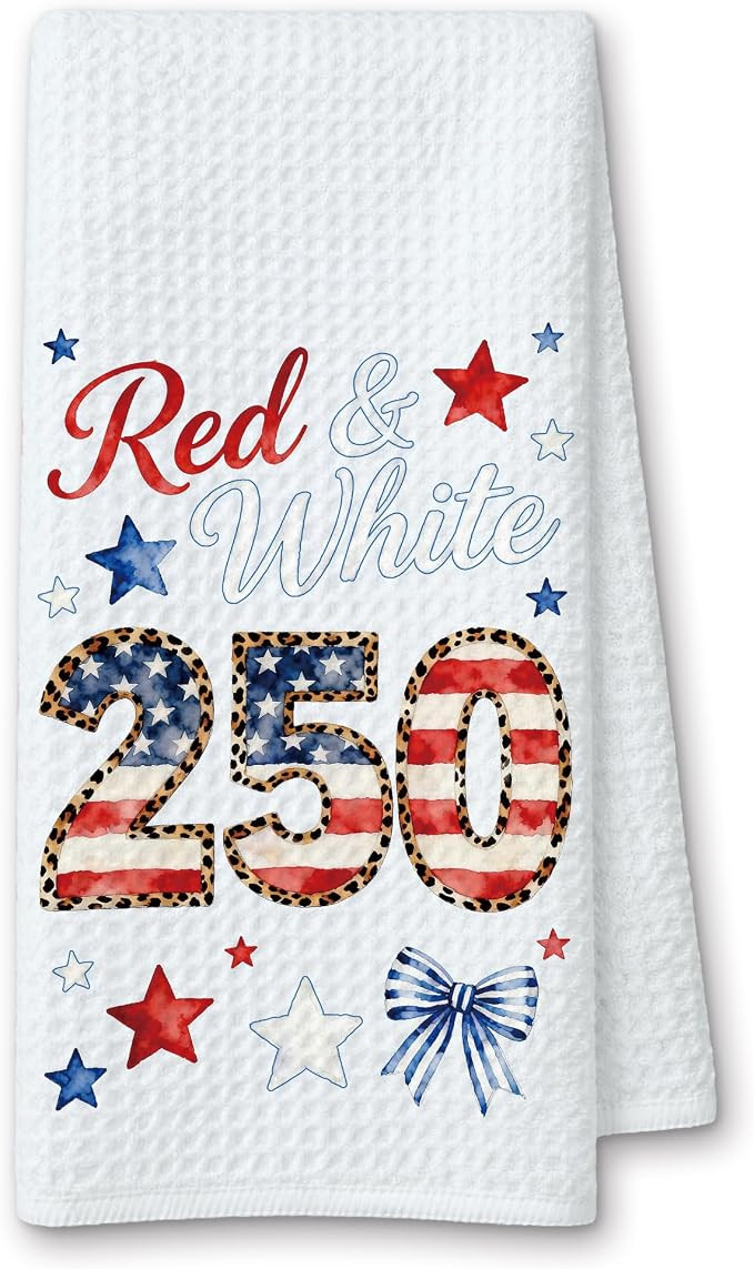 Americana Independence Day Kitchen Bathroom Towels Gifts, Patriotic Independence Day Decorations ... | Amazon (US)