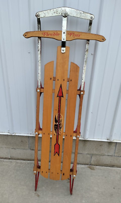 VINTAGE FLEXIBLE FLYER 55" BLAZON WEST POINT MS GOOD CONDITION | eBay US