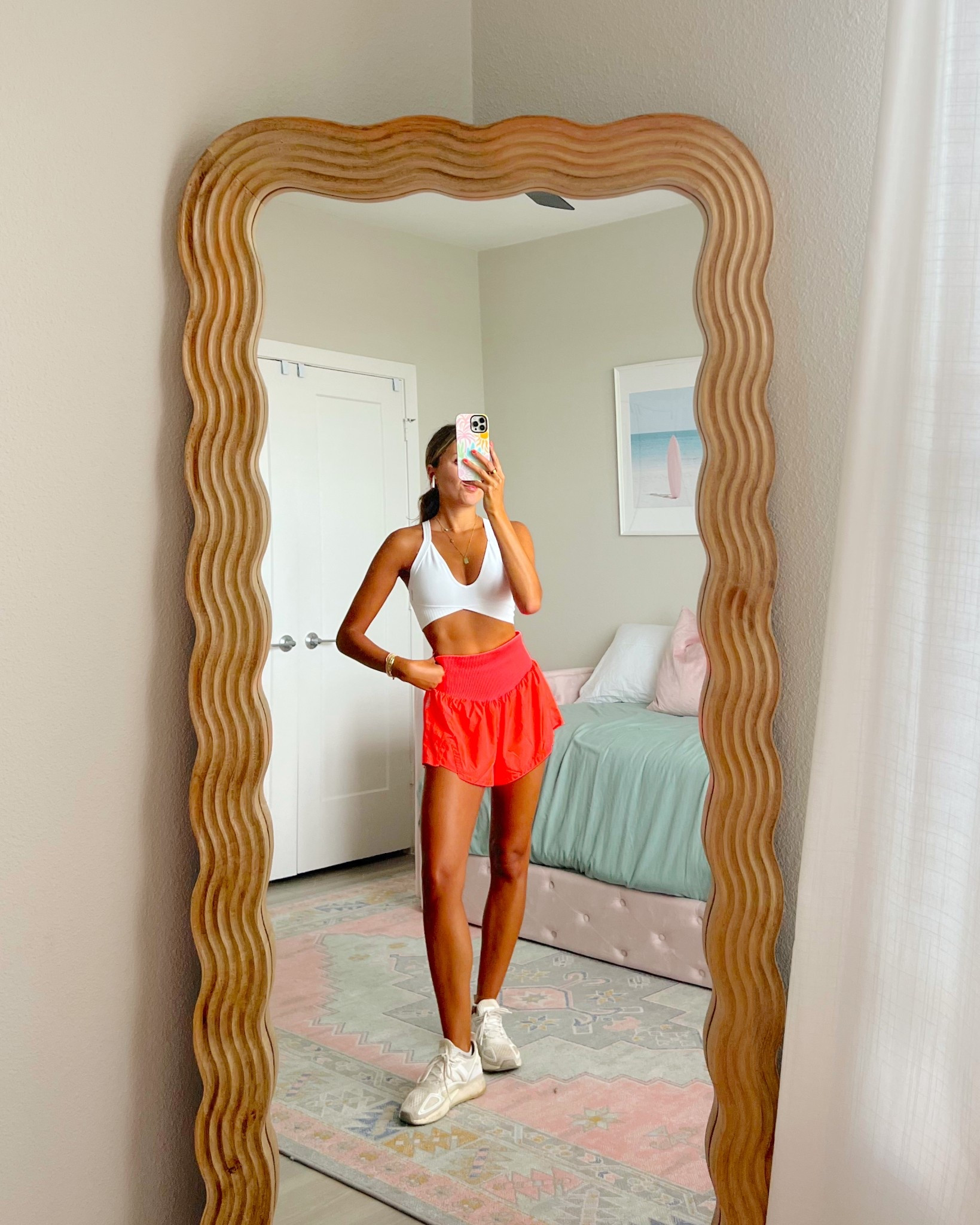 workout outfit of the day from free people 🏃🏼‍♀️💕