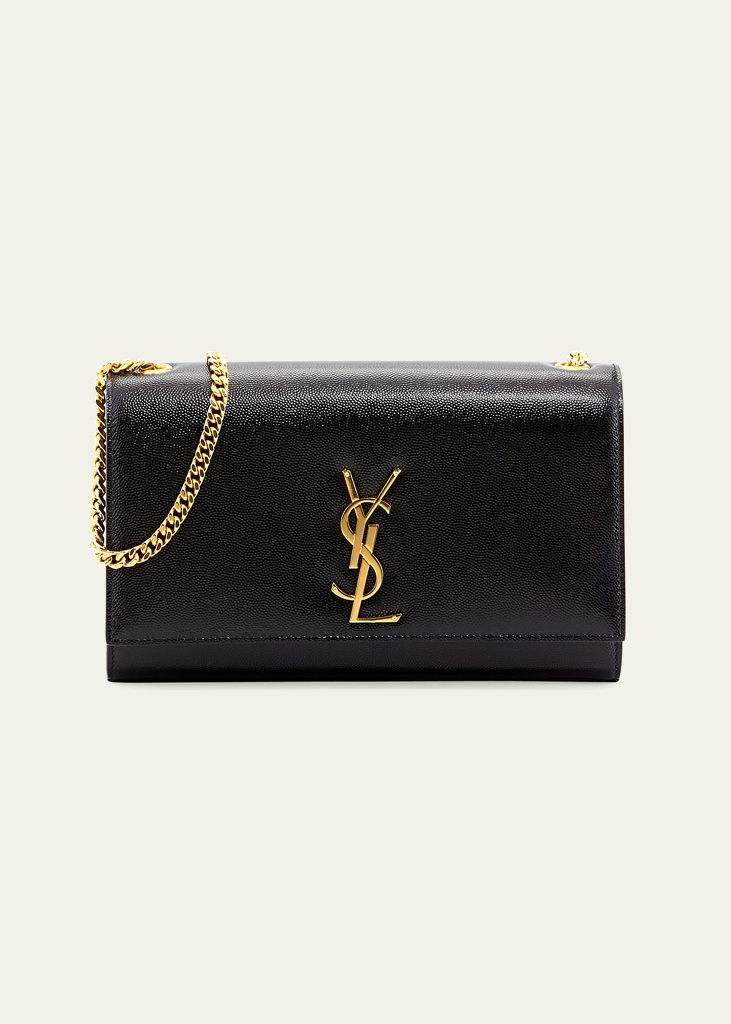 Saint Laurent Kate Medium YSL Crossbody Bag in Grained Leather | Bergdorf Goodman