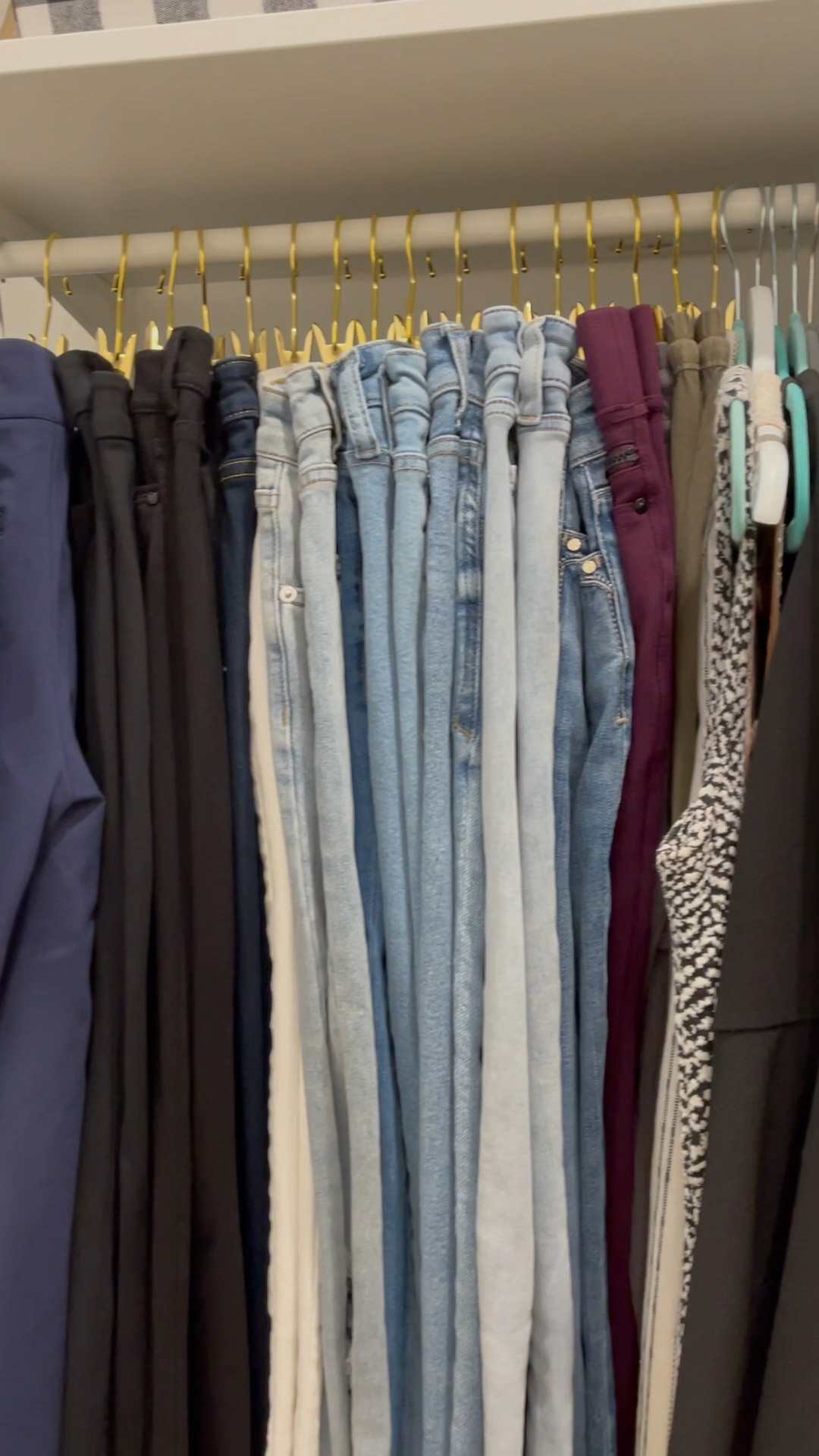 These gold pant hangers are life! Grab you a pack today! 

#LTKFind #LTKU #LTKhome