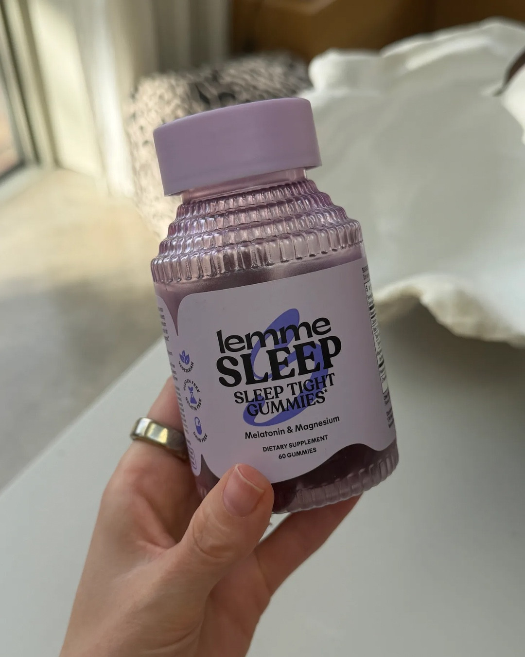 If I’m travelling and there’s a time difference, then I’m taking a little before bed (I just stock up every time I’m in the U.S!). I know it feels like everyone is on the Lemme Sleep payroll, but I was getting in a solid seven hours while I was away, which is unheard of with the time difference.

#LTKbeauty #LTKtravel