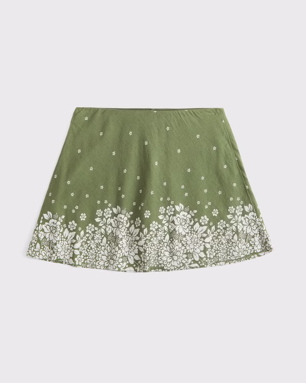 olive floral | Abercrombie & Fitch (US)