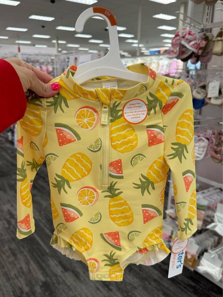 This Target little girls swimsuit is the cutest ever!!! Someone please buy this for their baby girl 😍 

#LTKswim #LTKstyletip #LTKbaby