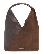 Made In Italy Suede Mirabella Hobo | Handbags | Marshalls | Marshalls